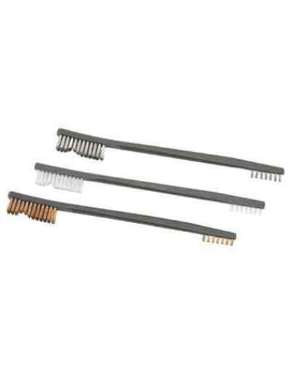 Otis Receiver Brush 3 Pack - Nylon Bronze Stainless Steel