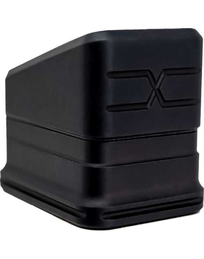 Faxon Magazine Extension - Plus 5 Black For Glock 19