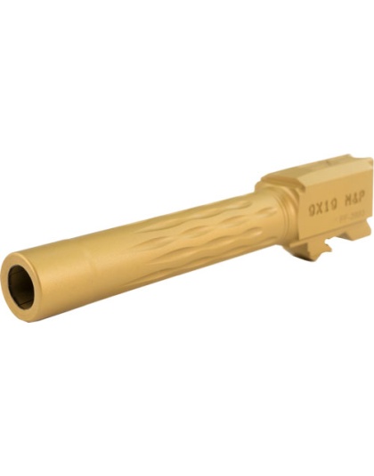 Faxon S&w M&p Fullsize 9mm - Flame Flute Non-threaded Tin!