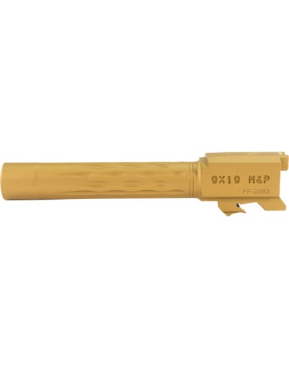 Faxon S&w M&p Fullsize 9mm - Flame Flute Non-threaded Tin!