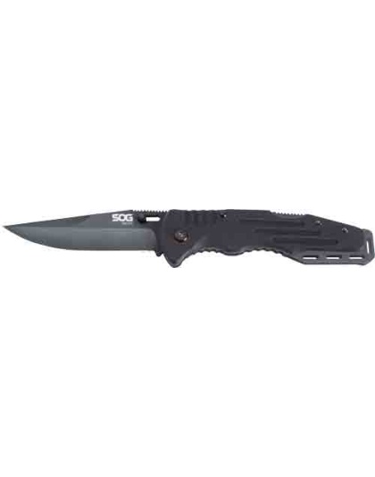 Sog Knife Salute Hardcased - Black 3.6" Blade