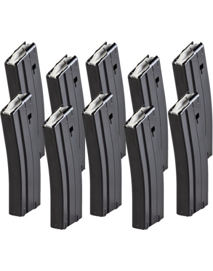 E-lander Magazine 5.56x45 Bulk - 10 Pack Of 30 Round Steel