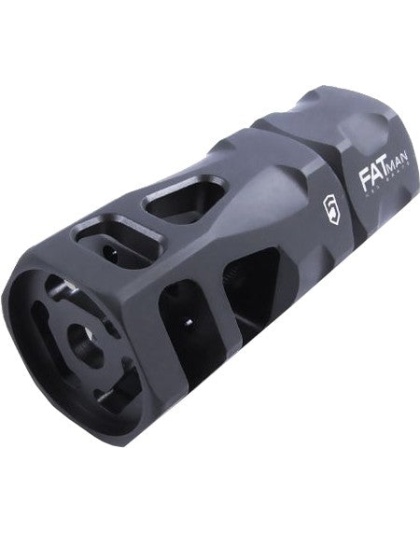 Phase 5 Muzzle Brake Fatman - 5.56mm 1-2x28 Ar-15 Black