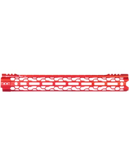 Odin Forend O2 Lite Mlok - 15.5" Red Ar-15