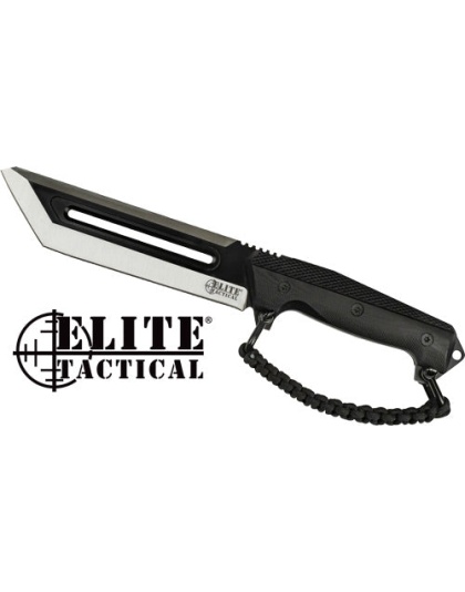 Mc Elite Tactical The Rig 6.5" - Tanto Fixed Black D-handle