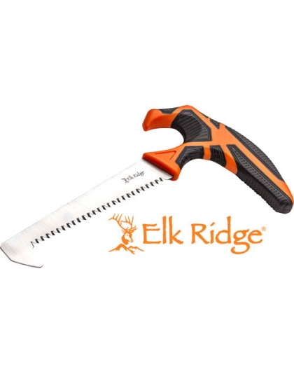 Mc Elk Ridge Trek 5" T-handle - Saw With Sheath Blk-org-ss
