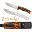 Mc Elk Ridge Trek 4.5" Guthook - Drp Pnt Combo Org-blk-ss W-sth