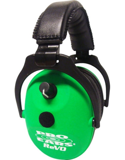 Pro Ears Revo Ear Muff - Electronic Neon Green