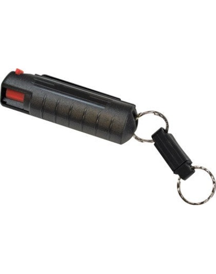 Psp Pepper Spray W- Black Hard - Case W-qr Key Ring 1-2 Oz.