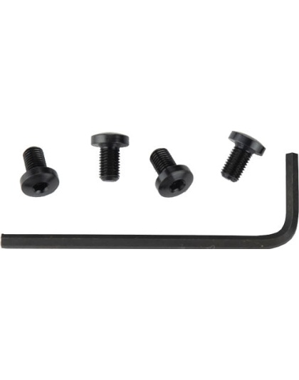 Ed Brown Hex Head Grip Screws - Blued 4-pack For 1911