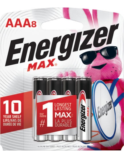 Energizer Max Batterries Aaa - 8-pack