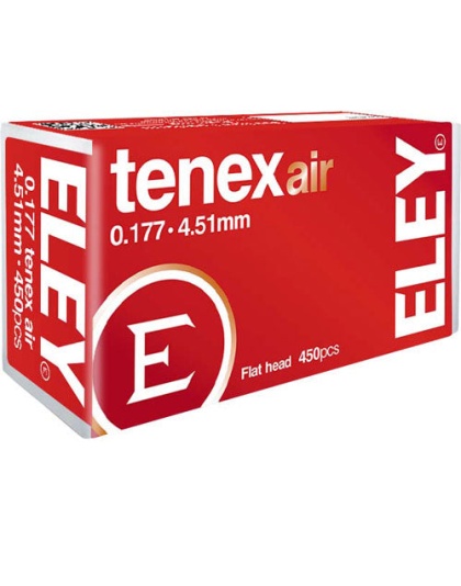 Eley Tenex Air Pellets .177 - 4.51mm 8.2 Grains 450-pack