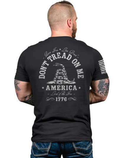 Nine Line Apparel Don't Tred - On Me Men's T-shirt Black 2xl