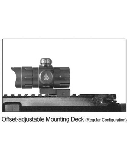 Utg Red Dot 4.0 Moa Dot 38mm - With Integral Qd Mount