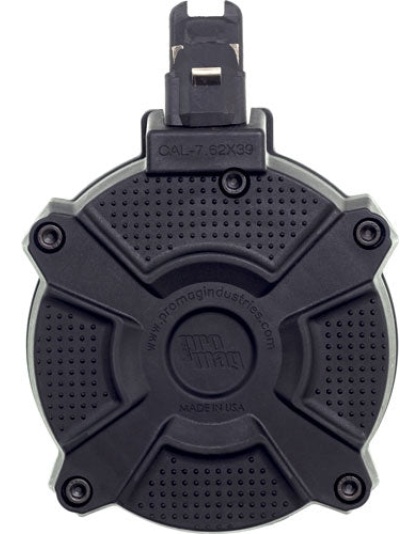 Pro Mag Magazine Ak-47 7.62x39 - 50-round Drum Blk Polymer