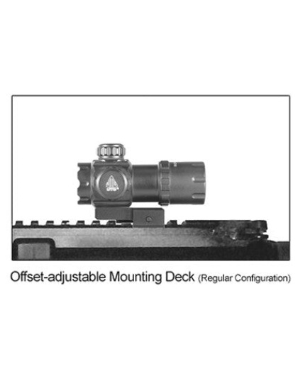 Utg Red Dot 4.0 Moa Dot 30mm - With Integral Qd Mount