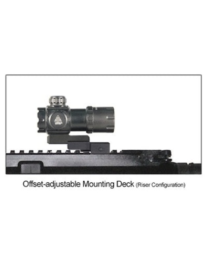 Utg Red Dot 4.0 Moa Dot 30mm - With Integral Qd Mount