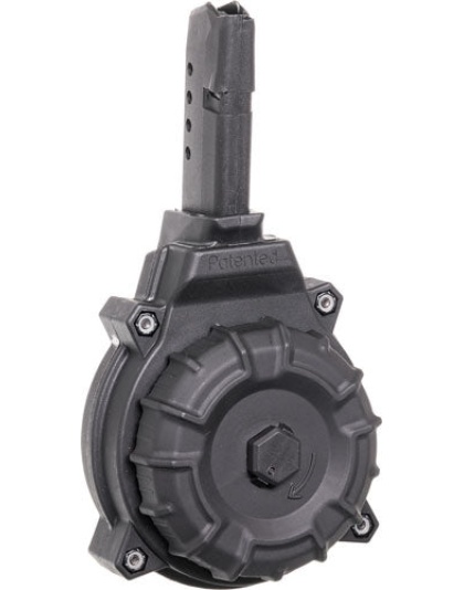 Pro Mag Magazine Glock 43 9mm - 50-round Drum Black Polymer
