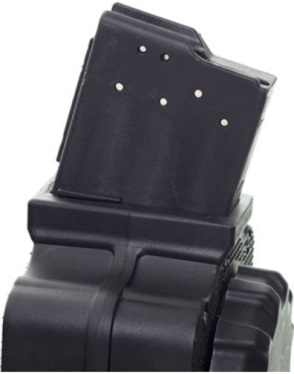 Pro Mag Magazine Ar-308 .308 - 50-round Drum Blk Polymer