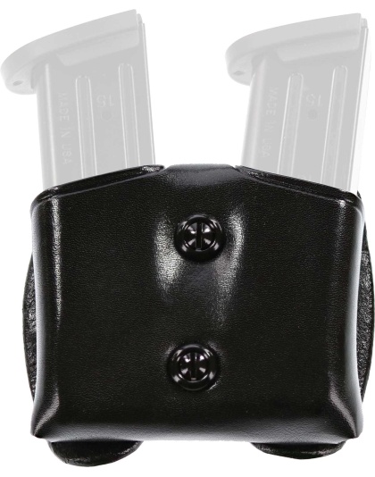 Galco Double Mag Carrier Blk - 9-40-357 Staggered Mags