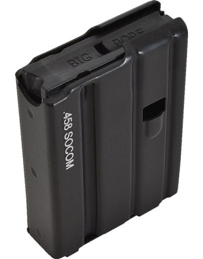 D&h Tactical Magazine .458soc - 4rd Blk W-laser Logo Ar15