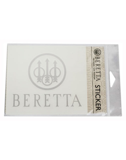 Beretta Trident Decal-white -