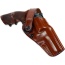 Galco Dao Belt Holster Rh - Leather Ruger Redhwk 5 1-2" Tn