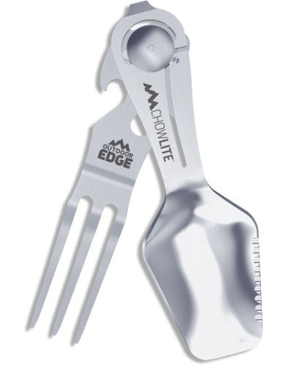 Outdoor Edge Chowlite W- Full - Size Spoon-fork & 3 Tools