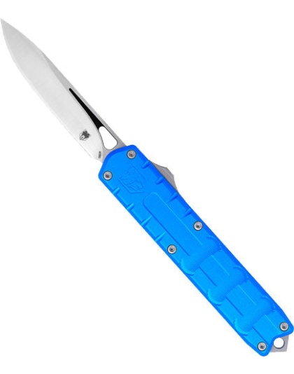 Cobratec Otf Enforcer Blue - 3.25" M390 Drop Point