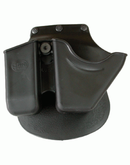 Fobus Combo Handcuff-mag Pouch - For Glock & 9mm-40 Dbl Stack