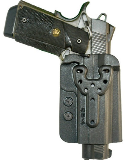 Comp-tac Qb Holster Size 4 Owb - Multi-fit Open Ended Rh-lh Blk
