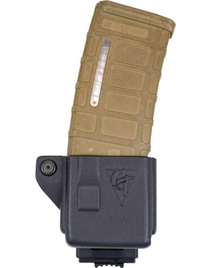 Comp-tac Ar556-223 Mag Pouch - Plm Clip Left Side Carry Black
