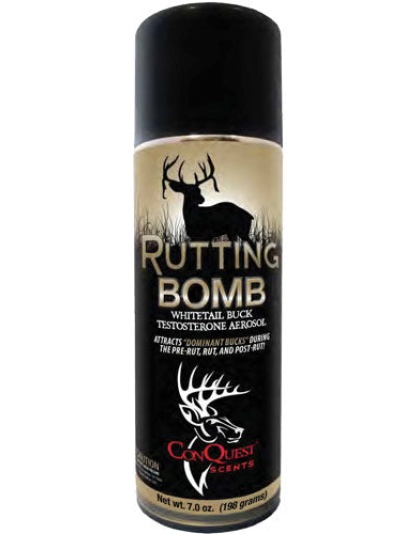 Conquest Scents Deer Lure - Rutting Buck Bomb Aerosol 7oz