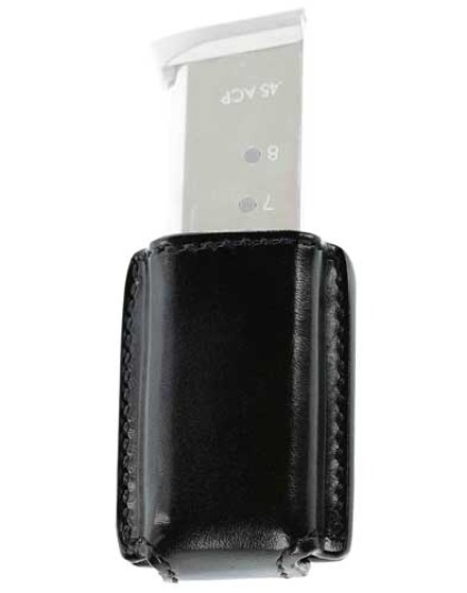 Galco Concealable Mag Case Blk - 9-40-357s Staggered Metal Mags