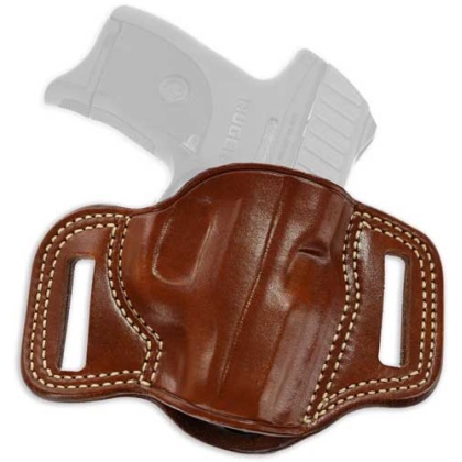 Galco Combat Master Belt Hlstr - Rh Leather 1911 4 1-4" Tan