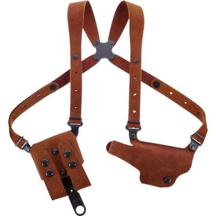 Galco Classic Lite 2.0 Shlder - Hol Rh Leather 1911 5" Natural