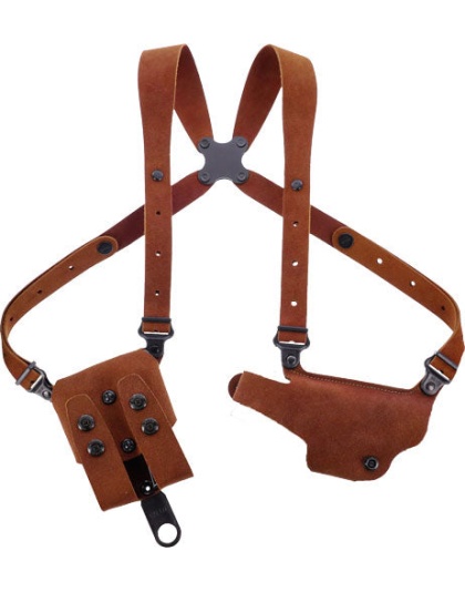 Galco Classic Lite 2.0 Shlder - Hol Rh Leather 1911 5" Natural
