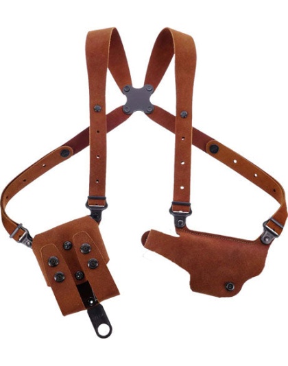 Galco Classic Lite 2.0 Shlder - Hol Rh Lthr J Frame 2 1-8" Nat