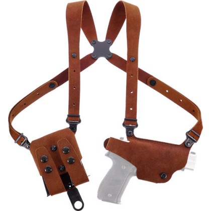 Galco Classic Lite 2 Shldr Hol - Rh Leather Sig 220-26-28-29 Nt