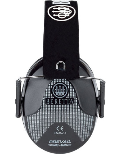 Beretta Standard Earmuff - 25db Black-black