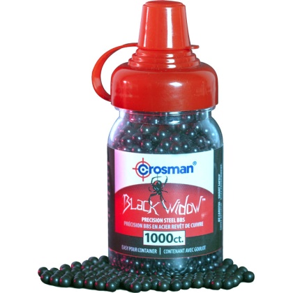 Crosman Black Widow Bb's Case - Of 15-packs Of 1000 Each