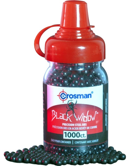 Crosman Black Widow Bb's Case - Of 15-packs Of 1000 Each