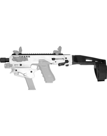 Caa Mck Micro Conversion Kit - Glock 9-40 W-brace White