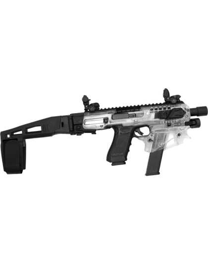 Caa Mck Micro Conversion Kit - Glock 9-40 W-brace Clear