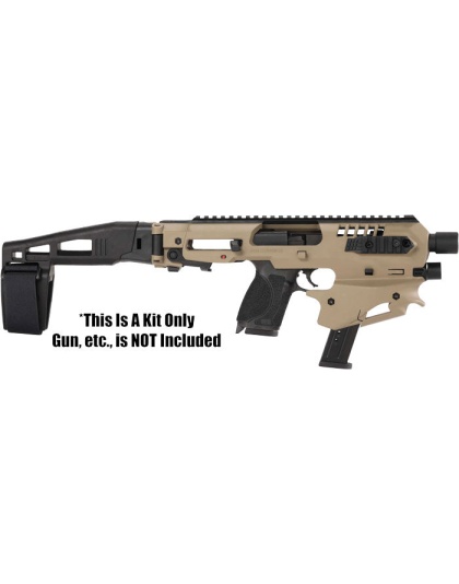 Caa Mck Micro Conversion Kit - S&w M&p 9-40 W-brace Tan