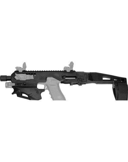 Caa Mck Micro Conversion Kit - Glock 9-40 W-brace Black