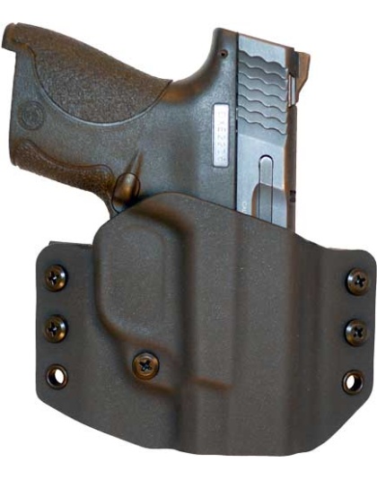 Comp-tac Warrior Holster Owb - Rh S&w 380 Shld Ez Black