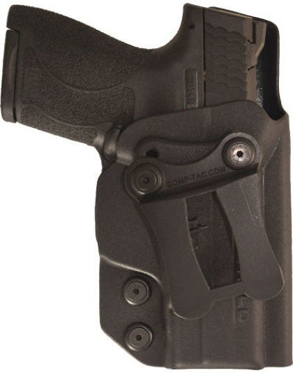 Comp-tac Infidel Max Holster - Iwb Rh S&w 380 Shld Ez Black