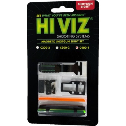 Hiviz Shotgun Deer-turkey Set - C-series 3-8" Vent Rib