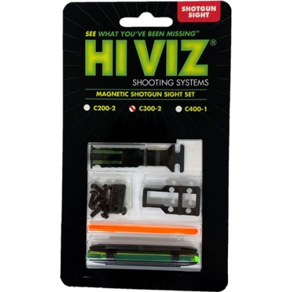 Hiviz Shotgun Deer-turkey Set - C-series 5-16" Vent Rib